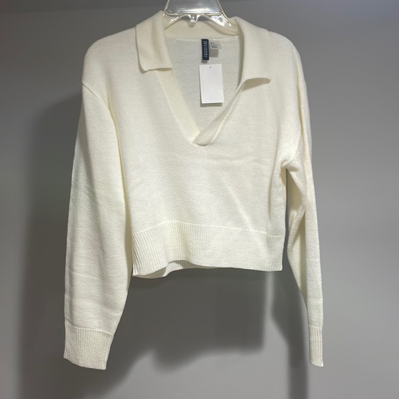 Collared knit sweater - Picture 4 of 6